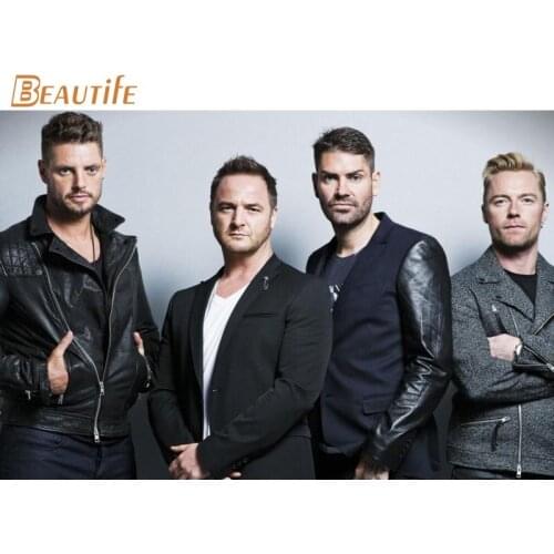 Custom Boyzone Poster Cloth Silk Poster Home Decoration Wall Art Fabric Poster Print 30X45cm,40X60cm.50X75cm,60X90cm