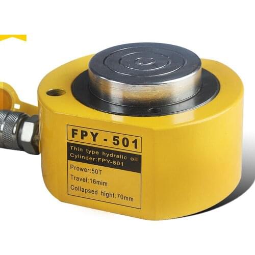 Ultra-thin Portable Hydraulic Lifting Jack Split Hydraulic Booster Hydrocylinder 50T FPY-501