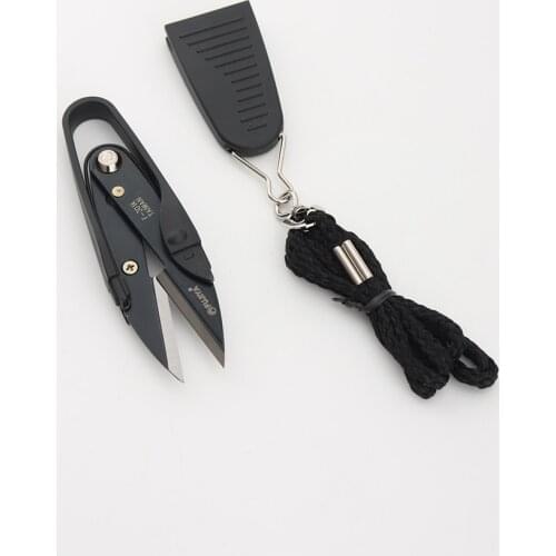 Spring yarn shears Carbon steel professional thread shears Leather scissors tools