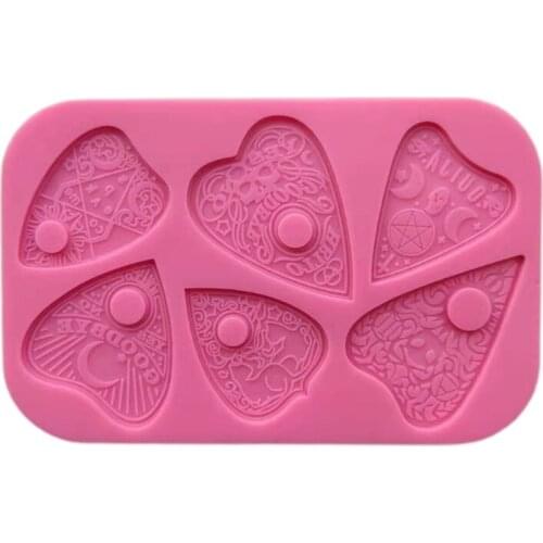 Silicone Mould Love Heart Divination Epoxy Resin Mold DIY Crafts Casting Tools AXYD