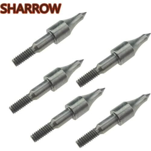50Pcs 100Grain Archery Arrowheads Target Broadheads Metal Point Tips Arrow Head For Targeting Shooting Practice Accessories