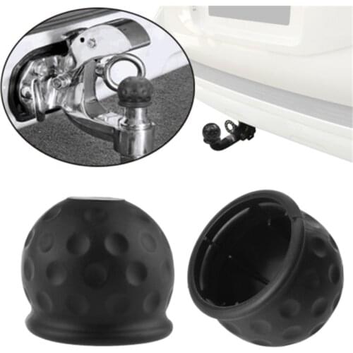 Universal 50mm Tow Bar Ball Cover Cap Ball hood for Trailer Protect car accessories repair tool Rubber acid alkali resistance