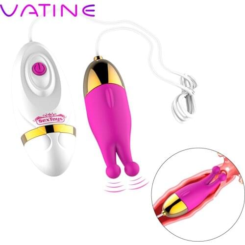 VATINE 12 Speed G Spot Dildo Vibrator Fantasy Jumping Egg Female Vagina Clitoris Massager Sex Toys for Women