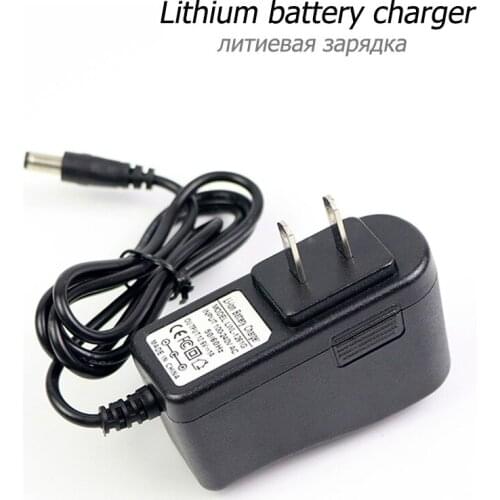 1-6PCS Liitokala 12,6 V 1A lithium battery charger 3S 12V battery 100-240V charger DC head is 5,5*2,1mm and5.5*2.5mmmm