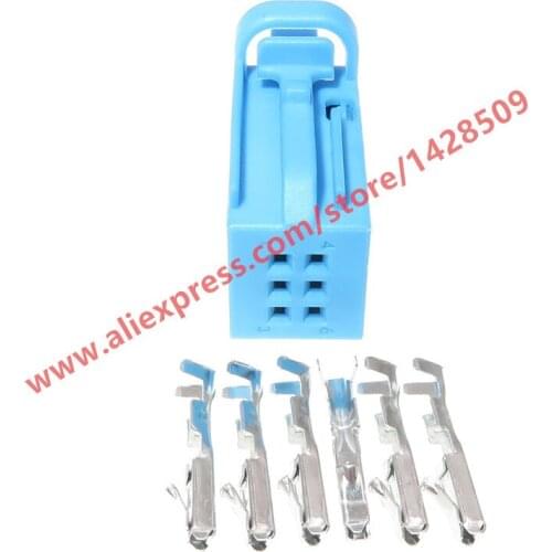 10 Sets 6 Pin Automotive Tire Pressure Plug Wire Socket For VW 1-1534121-5