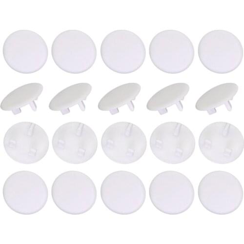 20pcs Baby Safety Child Electric Socket Outlet Plug Protection Security UK Standard Safe Lock Cover Kids Sockets Cover Plugs