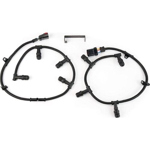 Car Left Right Glow Plug Harness Kit Harness for Ford F250 Super Duty F350 2004-2010 5C3Z-12A690-A 4C2Z-12A690-AB