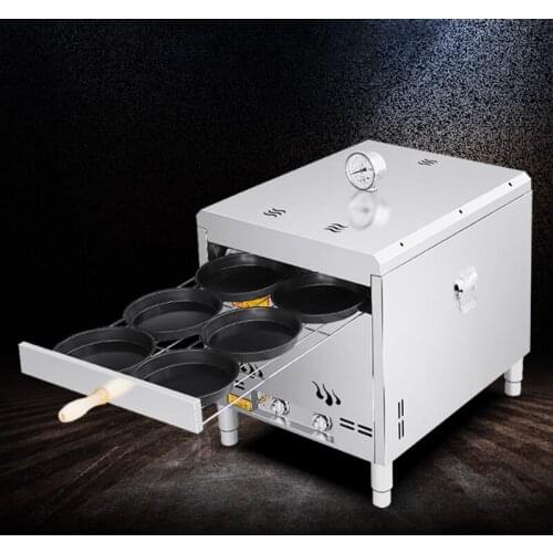 Pizza Oven Commercial Gas Oven Oven Pizza Outdoor Freshly Baked Mobile Pizza Machine Manual Pizza Oven Baking Pizza