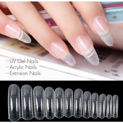 Quick Building Mold Nail Dual Forms Finger Nail Extension Mold Tips Nail Art Flase Tips For Nail Art UV Builder Nail Accessories