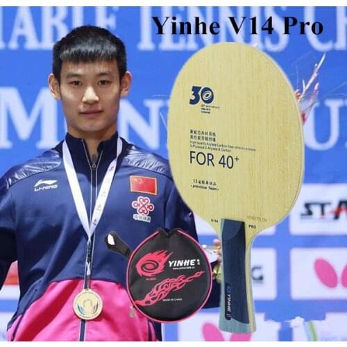 Yinhe 30th Anniversary Professional Version V14 V-14 Pro table tennis Blade for new material 40