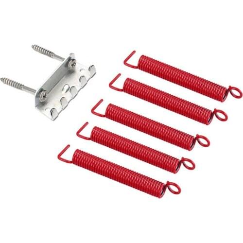 New Electric Guitar Tremolo Bridge System Spring Spare Parts Bass Instrument Tool ith Neck Plate for Orchestral Instrument