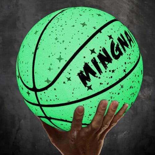 New High-quality Luminous Cool Star Basketball Limited Edition NO.7PU Material Outdoor Indoorgame Training Basketball Baloncesto