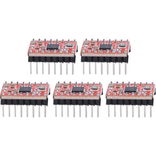 5Pcs Stepper Motor Driver Module Board for Ramps 1.4 A4988 3D Printer Accessories Driver Board