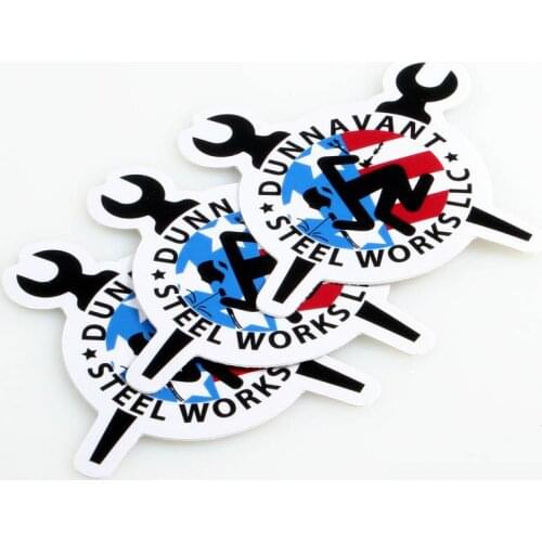 Custom Waterproof Vinyl Die Cut Sticker PET Sticker Adhesive Label printing ---PX9043
