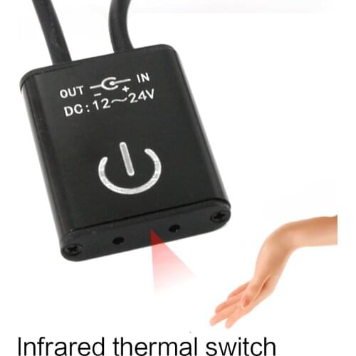 Waving IR Motion Switch DC 12V 24V Light Lamp Wardrobe Cabinet Sensor Lamp Cupboard LED PIR Infrared Switch Light Accessories