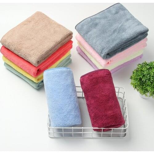 Quick Dry Towel Microfiber Head Wrap Scarf Coral Fleece Fast Dry Wash Hair Cleaning Towel for Drying Curly Long & Thick Hair