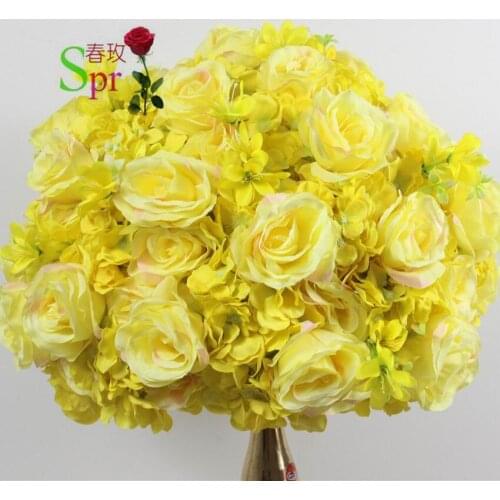 SPR 3D wedding table centerpiece flower ball wedding decoration artificial arch flowers party home backdrop decorative flore