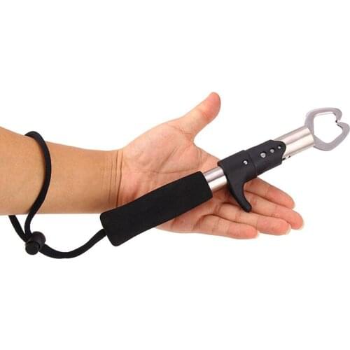 2 Style Steel Fish Lip Gripper Grabber Grip Fishing Tackle Controller Trigger Lock Grab Clip Scales Tools Portable Pesca