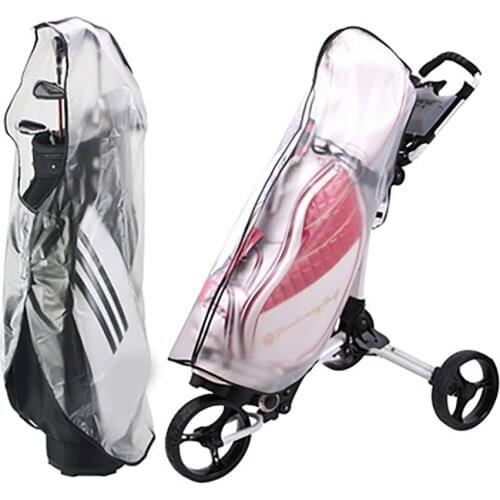 Golf Bag Rain Cover Rain Cover Pvc Waterproof Golf Bag Raincoat Dust-Proof And Moisture-Proof Ball Bag Protective Cover