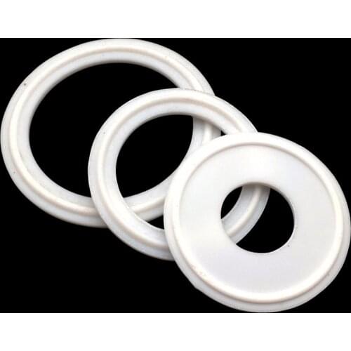 PTFE Sealing Strip Gasket Ring Washer For Homebrew Fit 1/2" 3/4" 1" 1.5" 2" 2.5" 3" 3.5" 4" Sanitary Tri Clamp Ferrule
