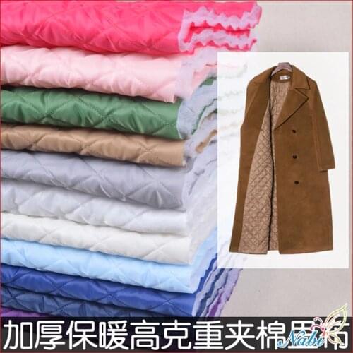 Coat Lining Cotton-padded Jacket Chair Cushion Handmade Thickening Quilted Interlinings Lining Cotton Fabric For Autumn&winter