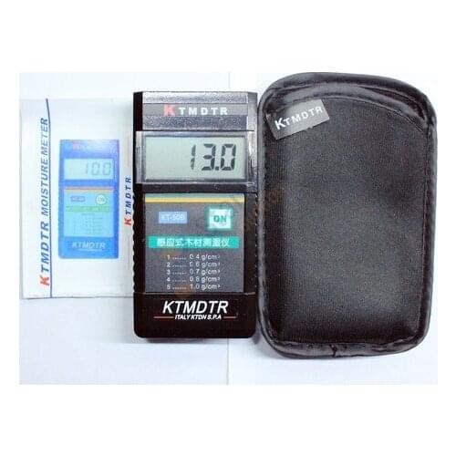 High Quality, KT-50B Digital Inductive Paper Wood Tree Timber Moisture Meter,Measuring range:2~90%, 0.1 Accuracy