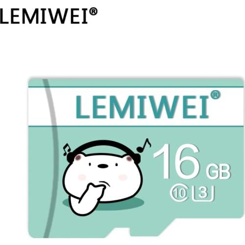 High Speed Memory Card 64GB 32GB 16GB Lemiwei TF Flash Card Class 10 U3 A1 Transflash Card For Smartphone