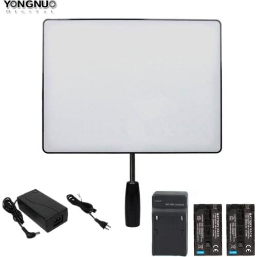 YONGNUO YN-600 Air YN600 Air Ultra Thin LED Camera Video Light 5500K for Canon Nikon Pentax Olympas Samsung DSLR Camcorder