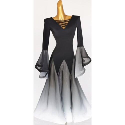 2020 ballroom dance competition dresses women standard dance dresses Spandex ballroom dance dresses standard Latin dress