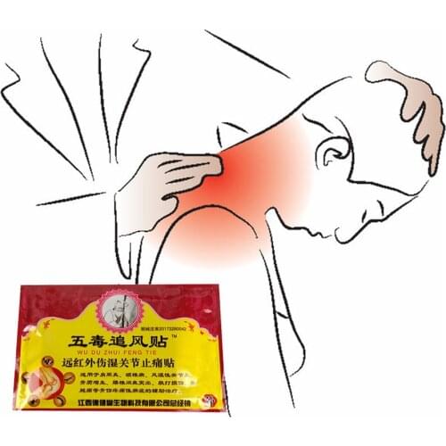 New Type Snow Toad arthritis Lumbar spine Pain Relieving Patch 8Pcs Joint Neck Back Pain Analgesic Plaster Self Heating