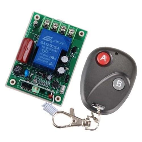 220V 30A 3000W RF Wireless Remote Control Switch Light/LED/Lamp Applicance ON OFF Power Switch adjusted