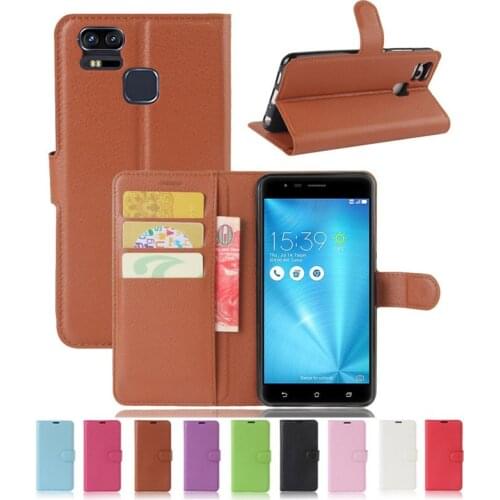 Wallet Case for Asus Zenfone 3 Zoom ZE553KL Zenfone 3s Max ZC521TL Flip Leather Cover for Asus 3 ULTRE ZU680KL 6.8 Phone Case