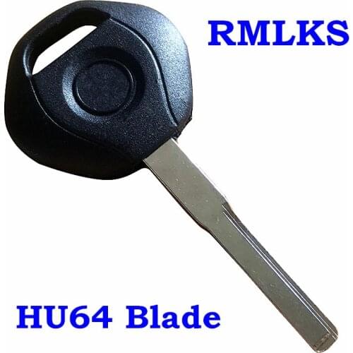 Key Shell Transponder Auto Car Key Fob For Mercedes For Benz Transponder Key Shell Cover HU64 Blade