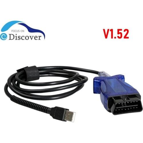 Renolink 1.52 Diagnostic Cable For Renault ECU Programmer Key Programming Airbag Reset Reno Link V1.52 OBDII Programmer