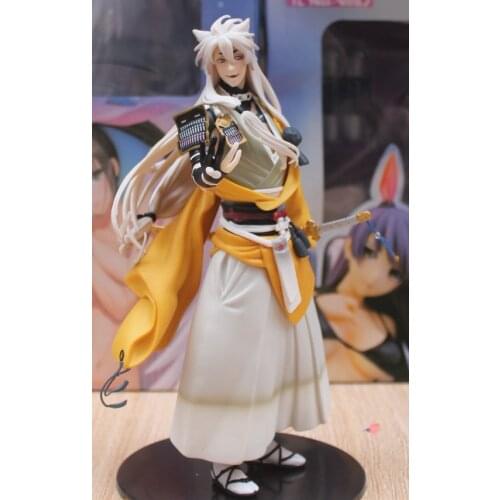 24cm Online Game Touken Ranbu Kogitsunemaru Action Figure Toys Fox Ball Kogitsunemaru Doll PVC ACGN Figure Brinquedos Anime
