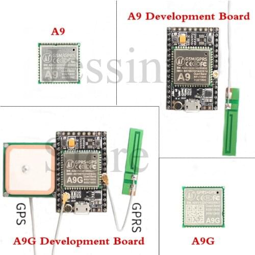 GPRS GPS Module A9 A9G Development Board Minimum System Wifi Wireless Data Transmission Positioning with Antenna
