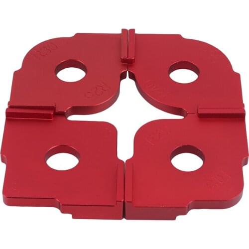 High Quality Wood Panel Radius R Plate Trimming Machine Engraving Machine Round Corner Template Kit Corner Jig