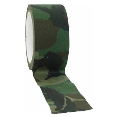 Adhesive tape woodland 6m x 5cm mimicry virginia tactical
