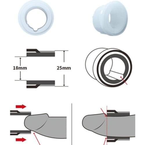 Foreskin Resistance Ring Glans Delay Trainer Tassel Penis Ring Foreskin Correction Cock Penis Widening Rings