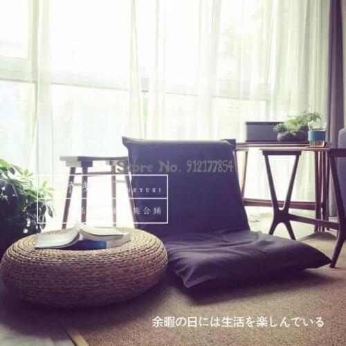 Lazy sofa folding tatami single small sofa bed bay window bedroom balcony backrest seat