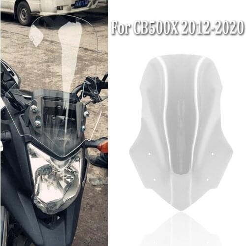 Motorcycle Touring Sports WindScreen Windshield Deflector For HONDA CB500X 2012-2020 2019 2018 2017 2016 2015 CB 500X CB-500X