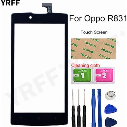 New Touch Panel Sensor For Oppo R831 Touch Screen Digitizer Front Glass Panel Sensor Assembly Repair