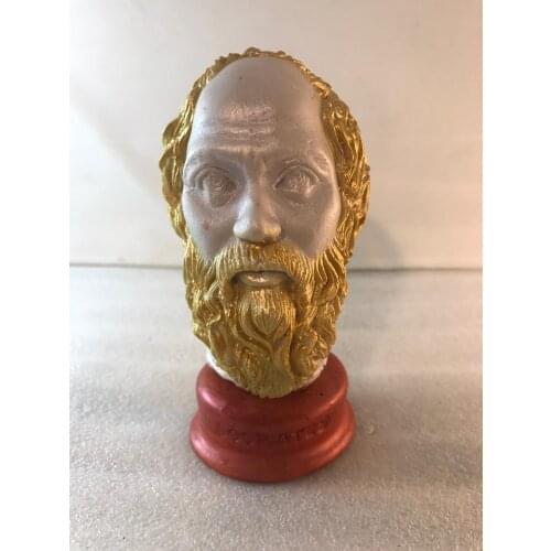 Socrates/Socrates Sculpture/Figurine/Figure/Object/Trinket/Accessories/Home/Garden/Decor/Decoration/Decorative/Elemeği/Gift