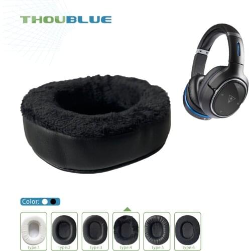 THOUBLUE Replacement Ear Pad For Turtle Beach Ear Force Elite 800 Earphone Memory Foam Cover Earpads Headphone