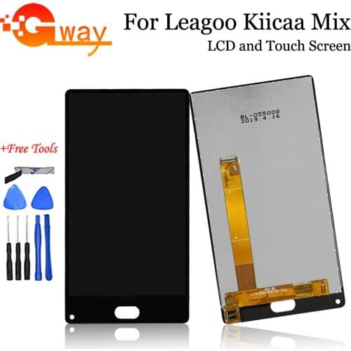 5.5" For Leagoo Kiicaa Mix LCD Display + Touch Screen Digitizer Assembly Accessories Phone Replacement + Tools