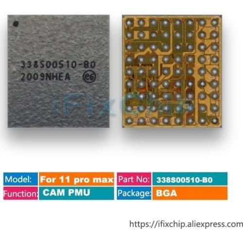 1-10pcs/lot 338S00510-B0 For iPhone 11/11 Pro/11 Pro Max Camera Cam PMU IC Picture Chip Camera Power Supply IC 338S00510