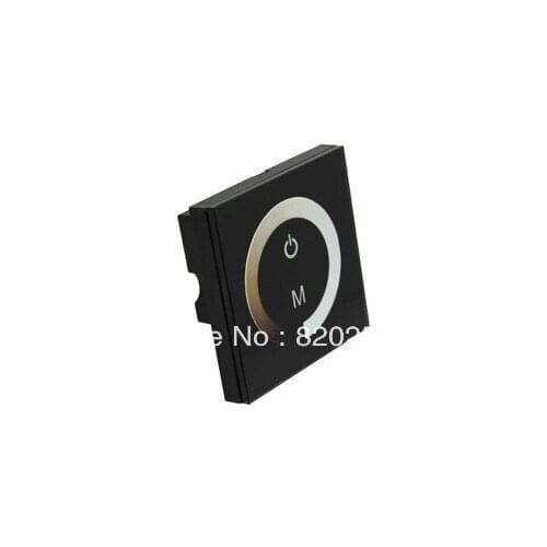 12V-24V 8A 1 Channel Touch Panel LED DIMMER CONTROLLER+ Free Shipping