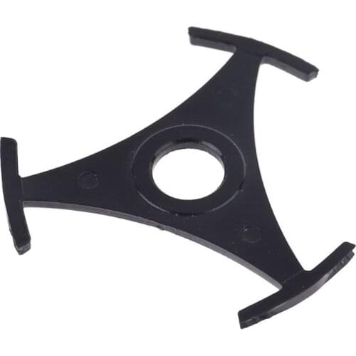 5 pcs Black Durable 7 Inch Vinyl Record Adapter Converter For 45RPM Turntable Phonograph Accessories