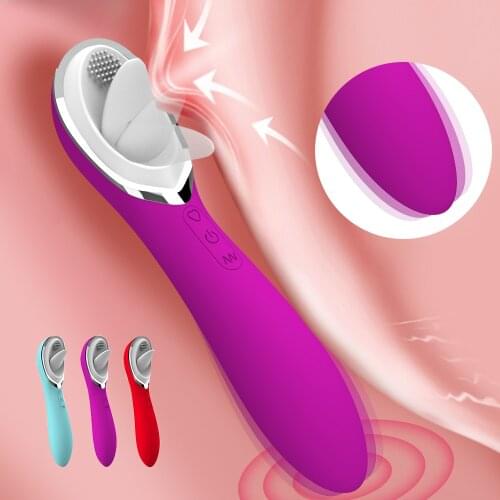 7 Speeds Tongue Licking G Spot Clitoral Vibrator Sex Toy for Women Oral Nipple Clit Stimulator Orgasm Vaginal Massage Love Eggs