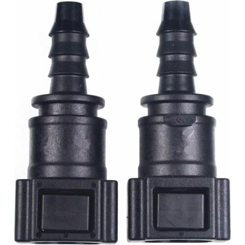 Auto Parts PA12 7.89mm Male Hose Connector 5/16" fuel line quick connector